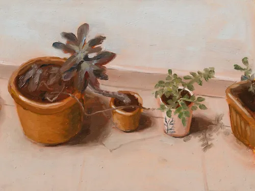 Golden pots